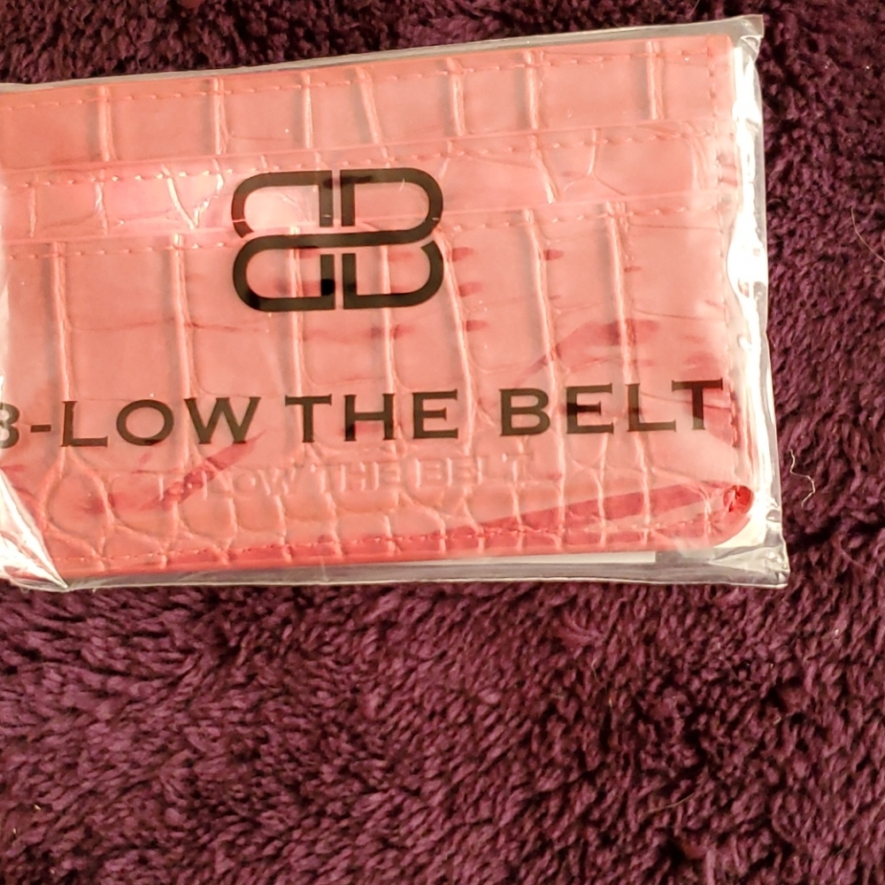 Red Alligator Change Purse